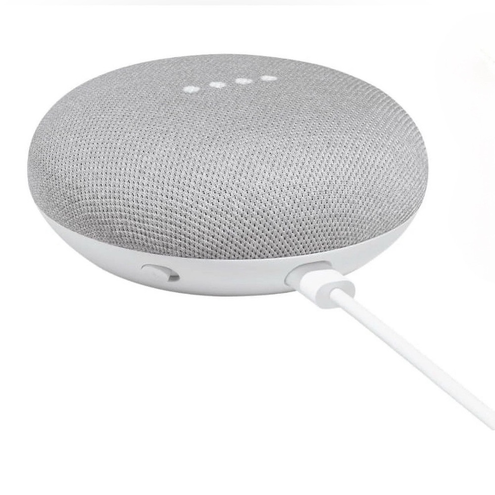 Google Home Mini (Chalk) – Smart Speaker with Google Assistant